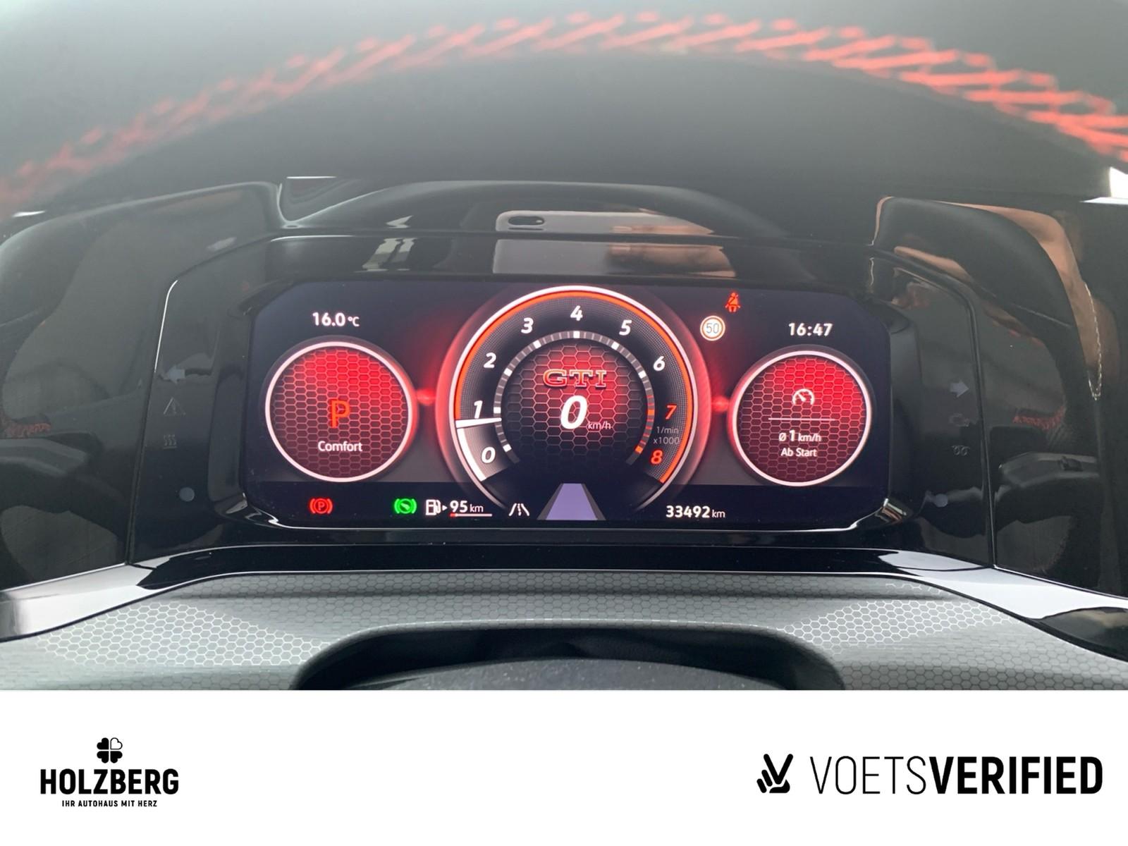 Volkswagen Golf 2.0 TSI GTI NAVI+PANO+ACC+RFK, миниатюра 12