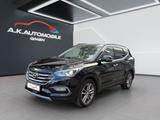 Hyundai Santa Fe blue Premium 4WD+Navi+Leder+Kamera+8xLM - gebrauchte Hyundai SANTA FE aus dem Jahr 2016