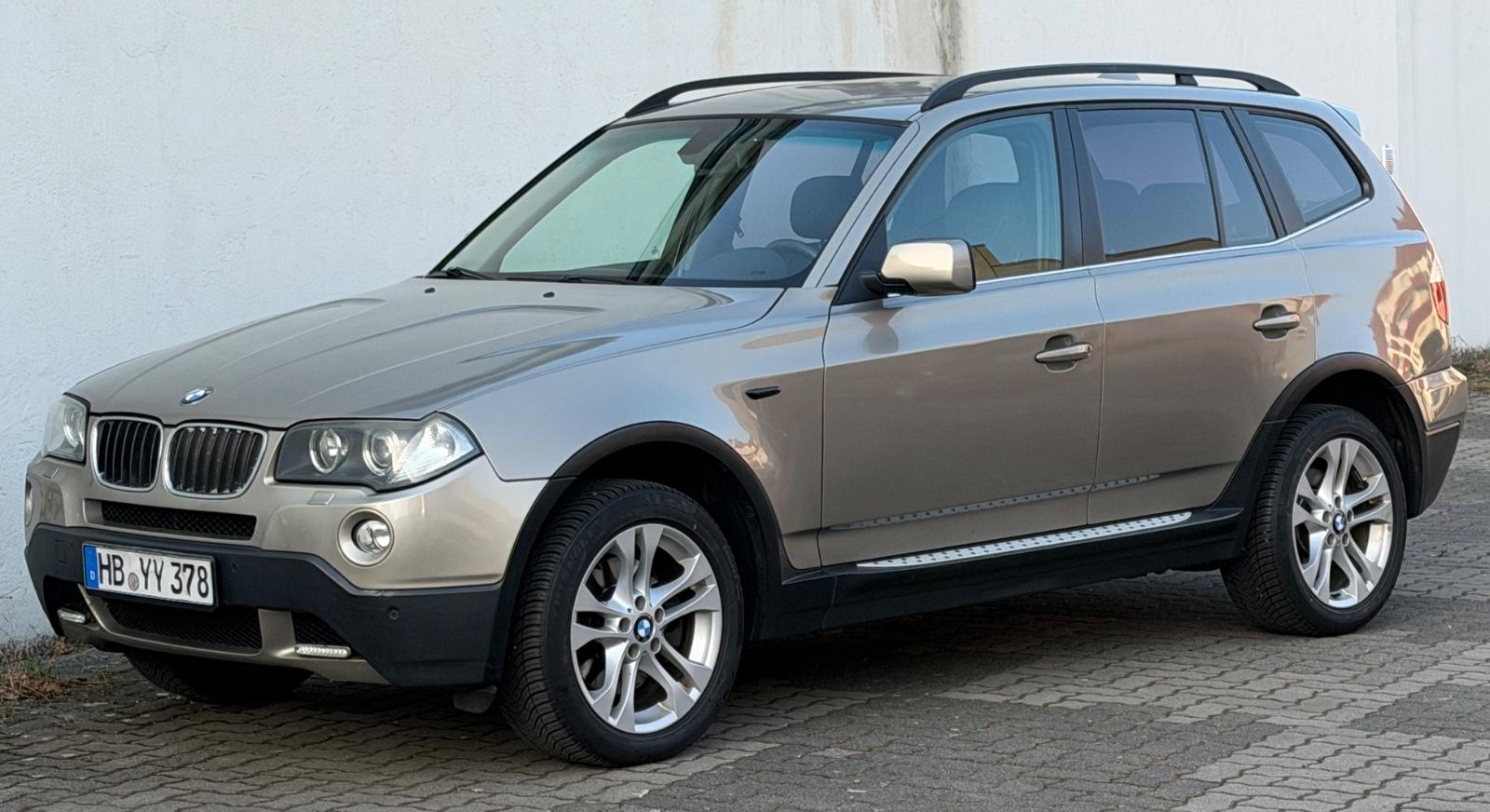 BMW X3 3.0sd Automatik Klima Leder GPS-Navi AHK Alu