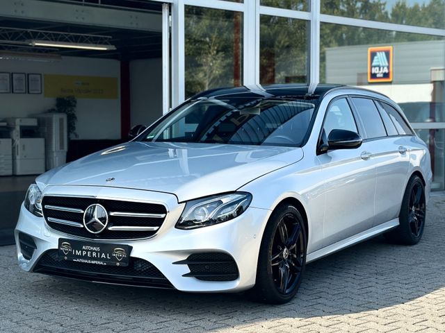 Mercedes-Benz E 220d AMG NIGHT LEDER+WIDESCR+PANO+LED+AHK+ACC