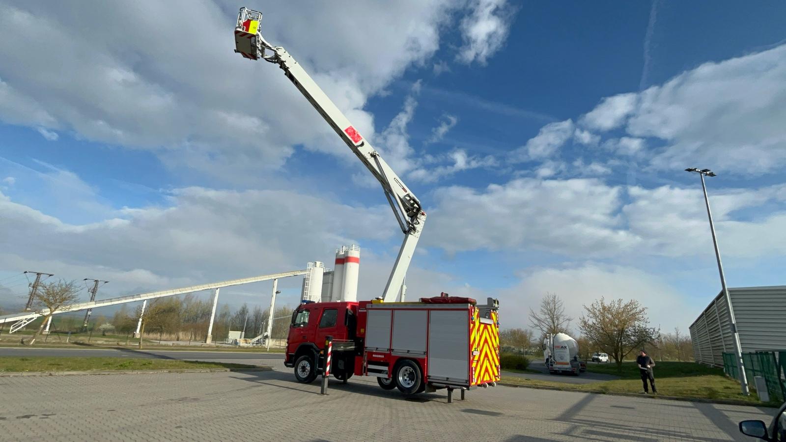 Volvo Magirus Feuerwehr Leiter 30 Meter /fire