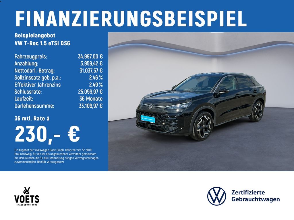 T-Roc 1.5 eTSI DSG R-Line MATRIX-LED+NAVI+ACC
