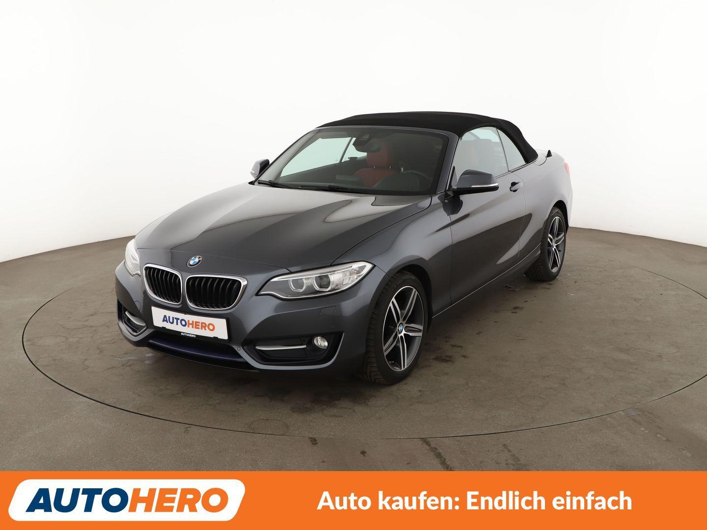 BMW 2er 220i Sport Line Aut.*NAVI*BI-XENON*TEMPO*PDC