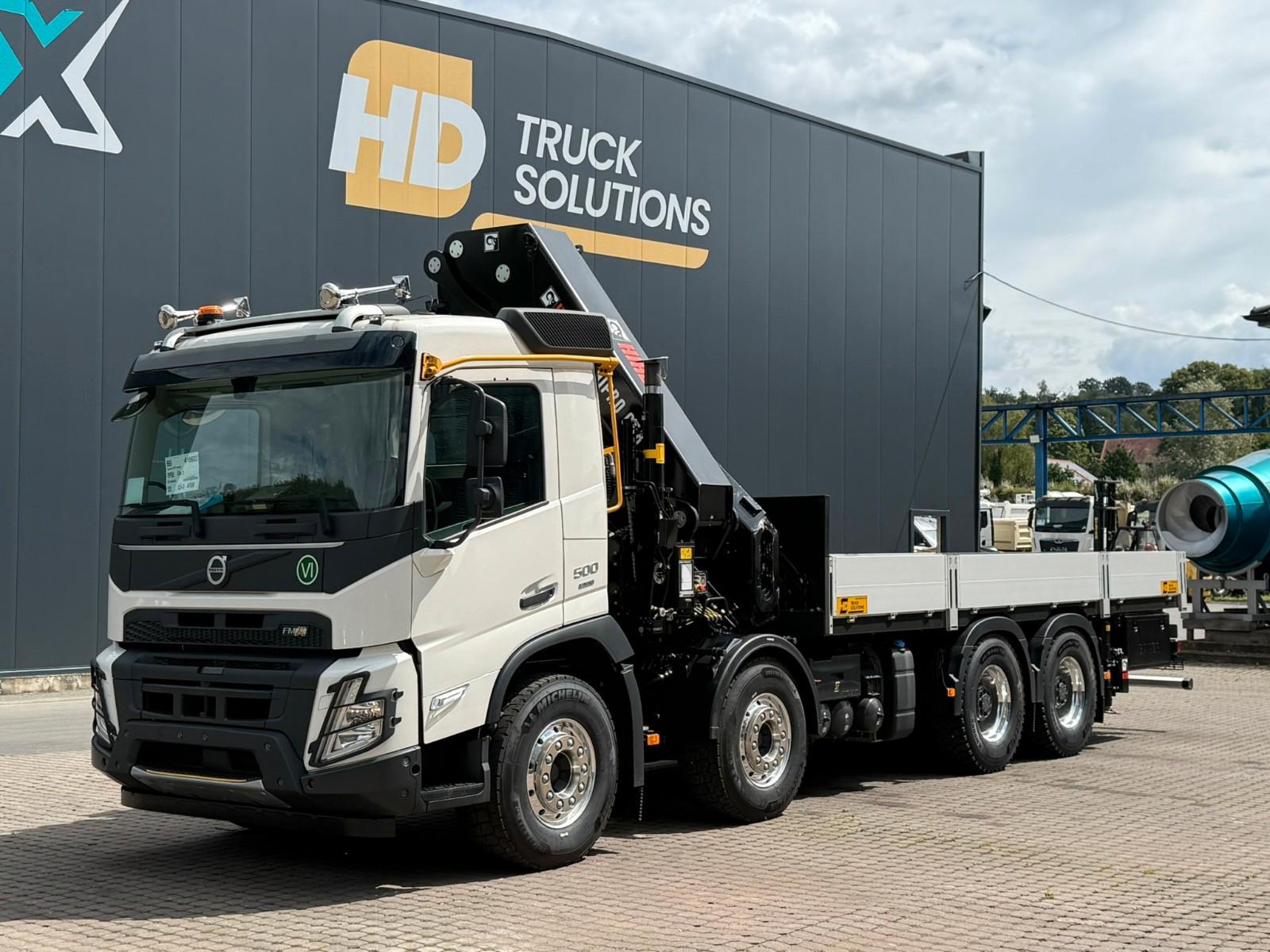 Volvo FMX 500 8x4 Kran Hiab 658-6