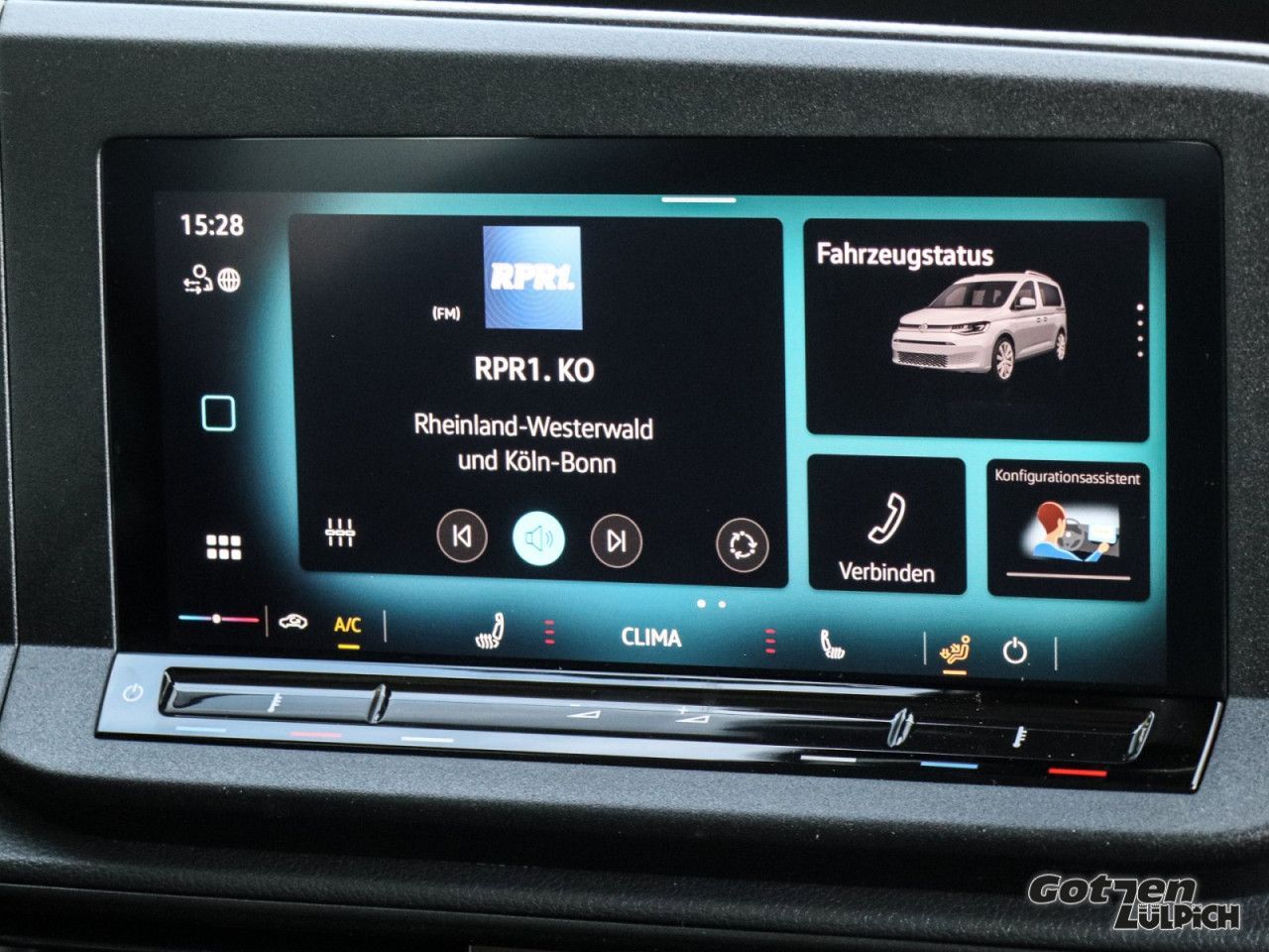 Fahrzeugabbildung Volkswagen Caddy 1.5 TSI Klima ACC Winter-Paket ide Assist