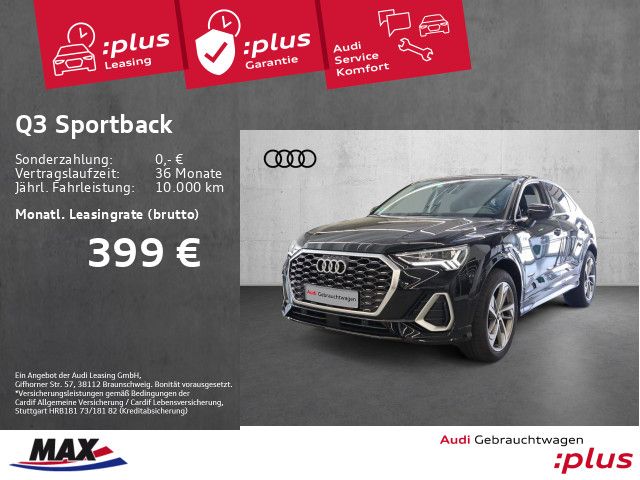 Q3 Sportback 45 TFSI e S-LINE LED+AHK+VC+SITZHZG