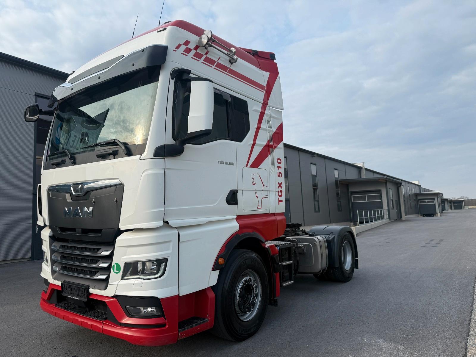 MAN TGX 18.510 mit Kipphydraulik