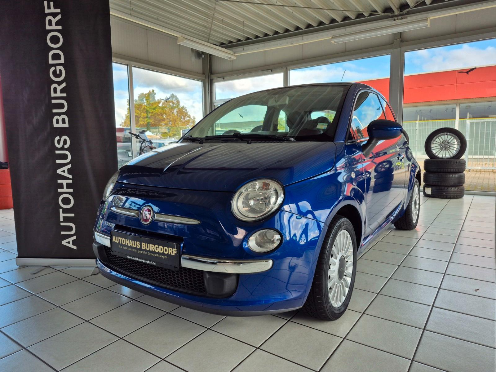 Fiat 500 Lounge Klima PDC Alufelgen Panorama