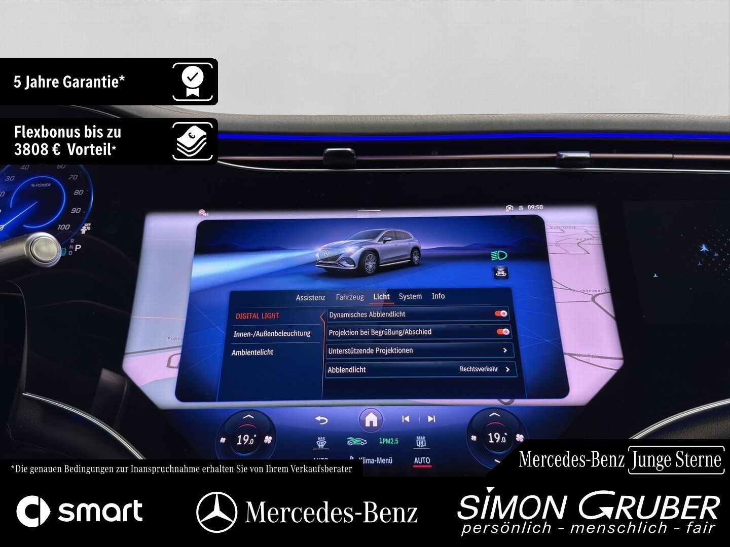 Fahrzeugabbildung Mercedes-Benz EQS 580 4M SUV AMG Massage Sitzklima AHK Md 2026