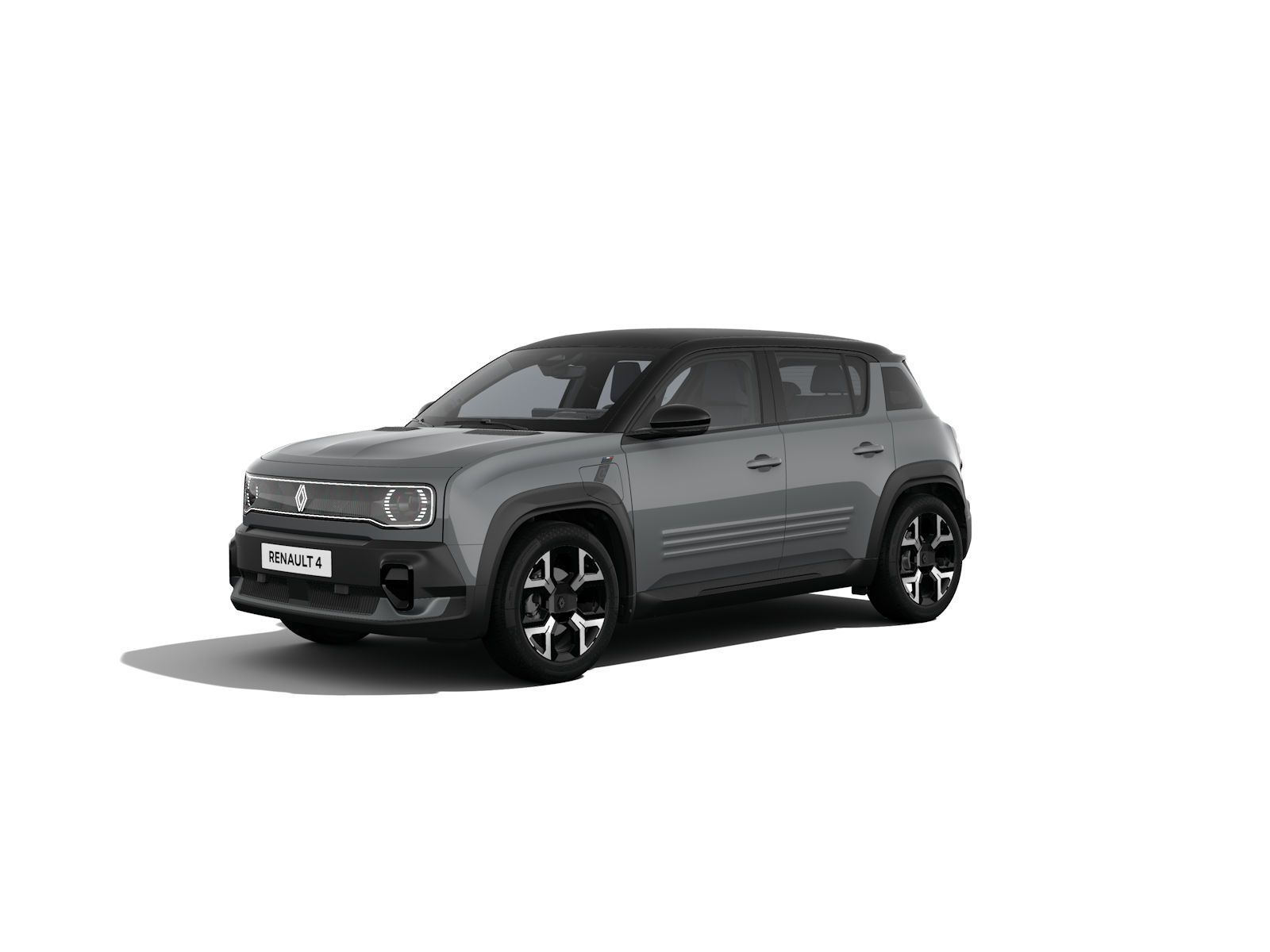 Fahrzeugabbildung Renault R 4 Techno "plein sud" 150 Comfort Range - mit KI generiert/bearbeitet