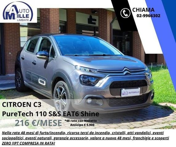 Citroën CITROEN C3 PureTech 110 S&S EAT6 Shine