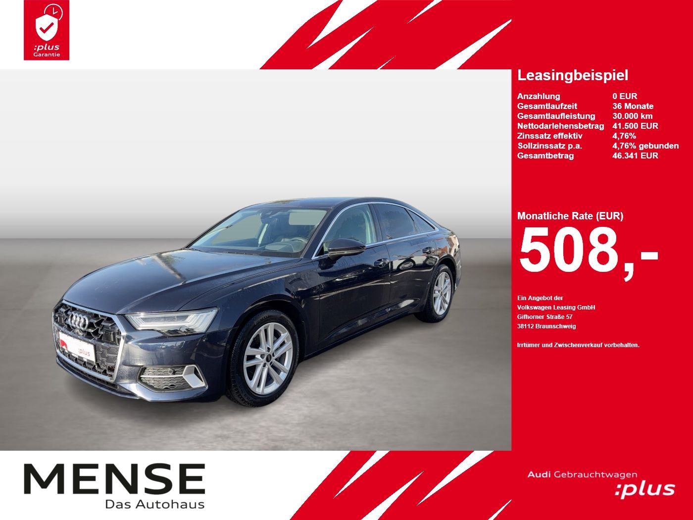 Audi A6 Limousine advanced 40 TDI S tronic advanced