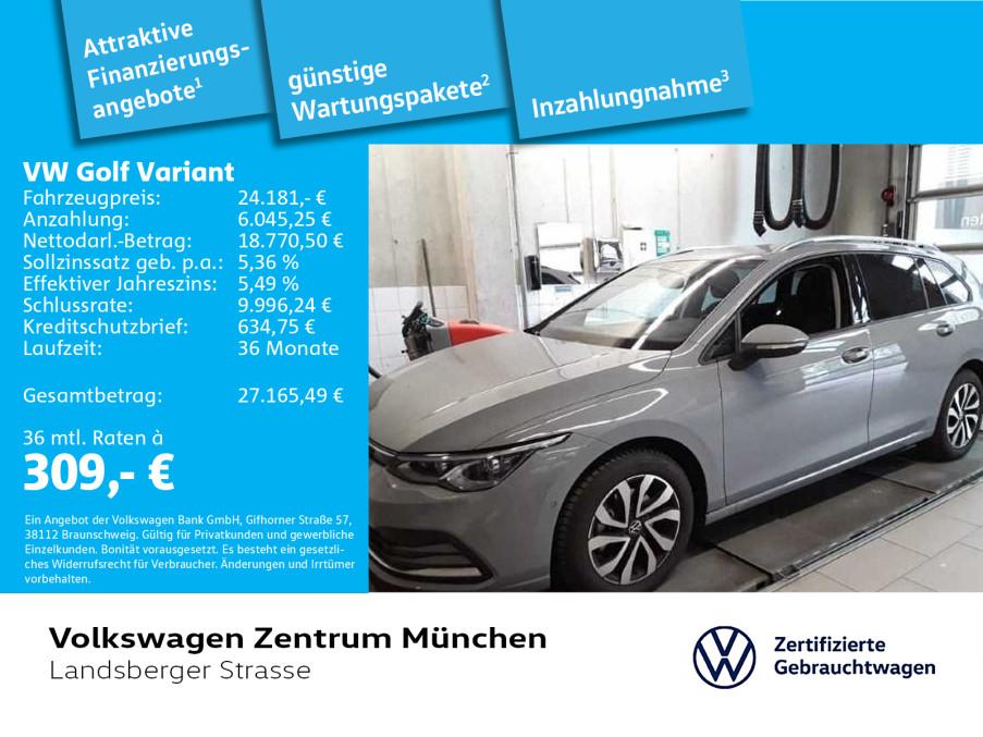 Volkswagen Golf VIII Variant Life 1.5 eTSI ACC LED+ IQ.Driv