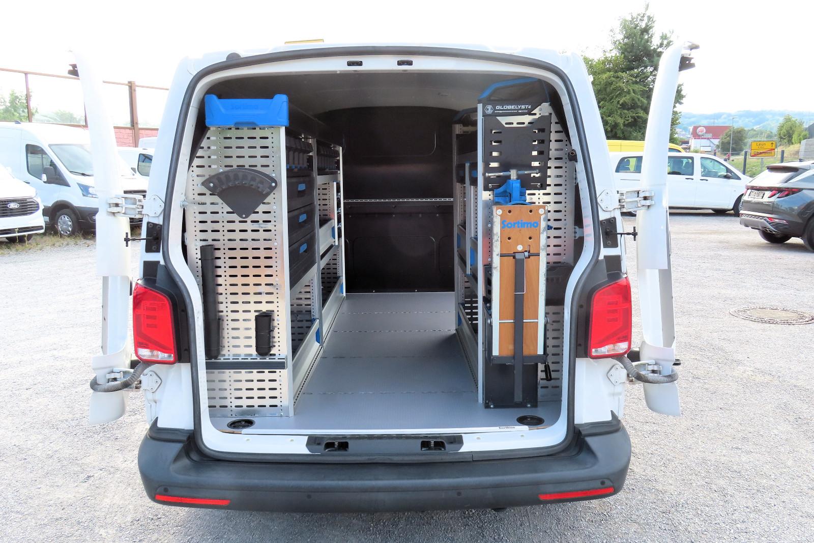 Volkswagen T6.1 Lang TDi Klima Navi 3-Sitze Sortimo-Regale