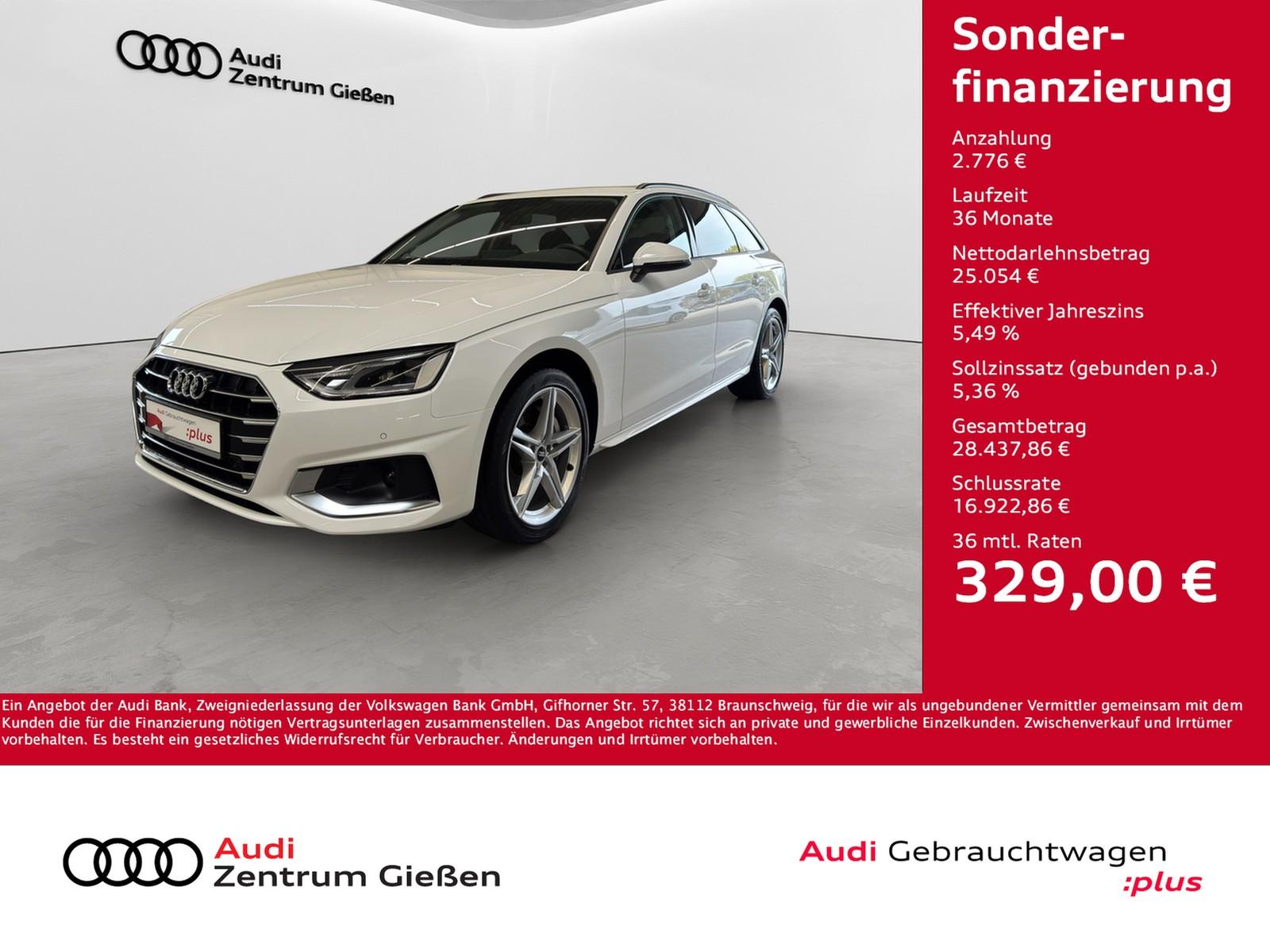 Audi A4 Avant 40 TFSI S-tronic advanced AHK Navi Kame