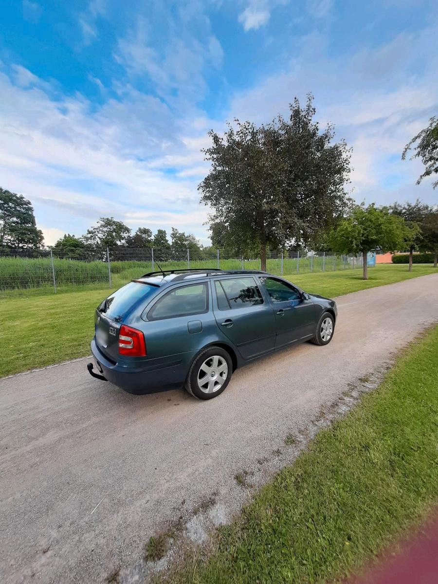 Skoda Octavia 2006 — rear view
