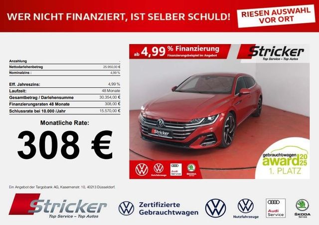 VW Arteon  Shooting Brake R-Line 2.0TDI DSG 308,-oh