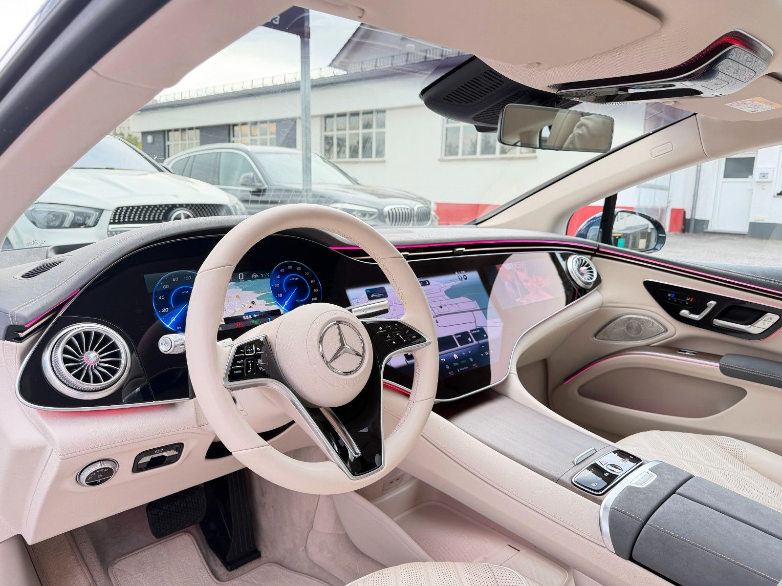 Mercedes-Benz EQS 580 4M+ AMG Hyper*4xMassage*TV*HA-Lenk*3DHUD imagem 2