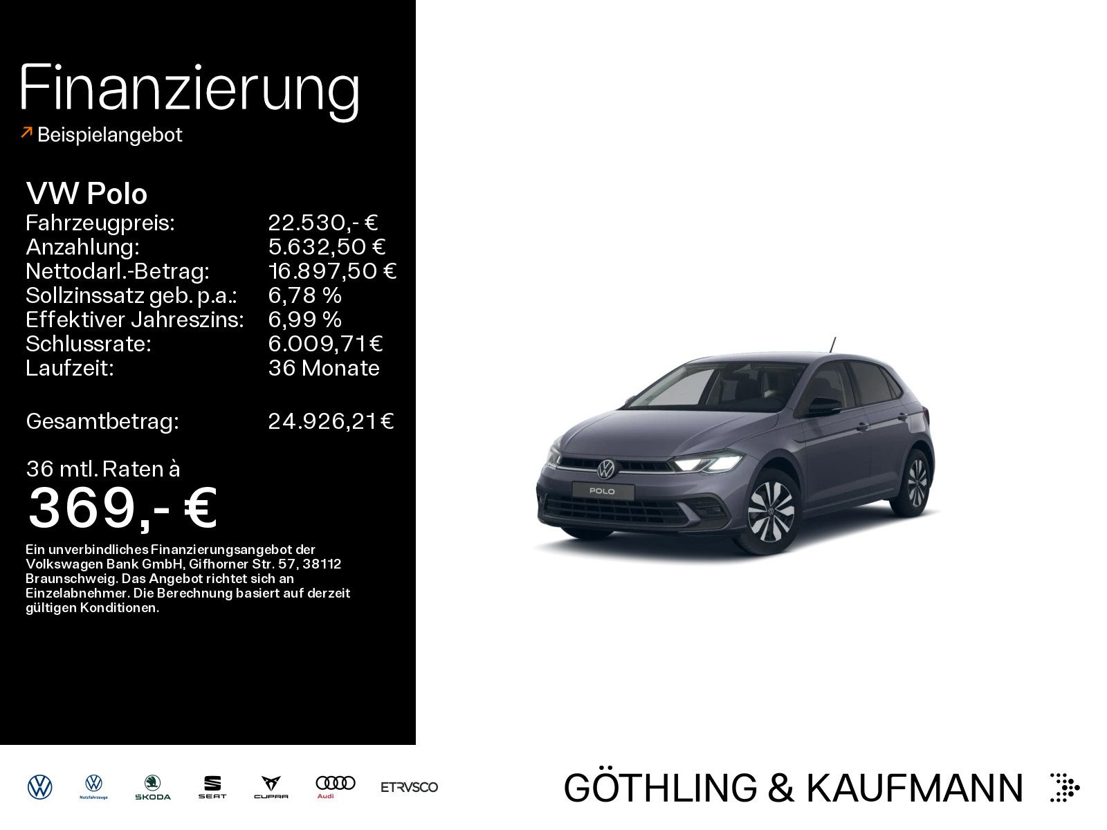 Volkswagen Polo Life GOAL 1.0 TSI DSG*NAVI*AHK*KAM*LED*Assi