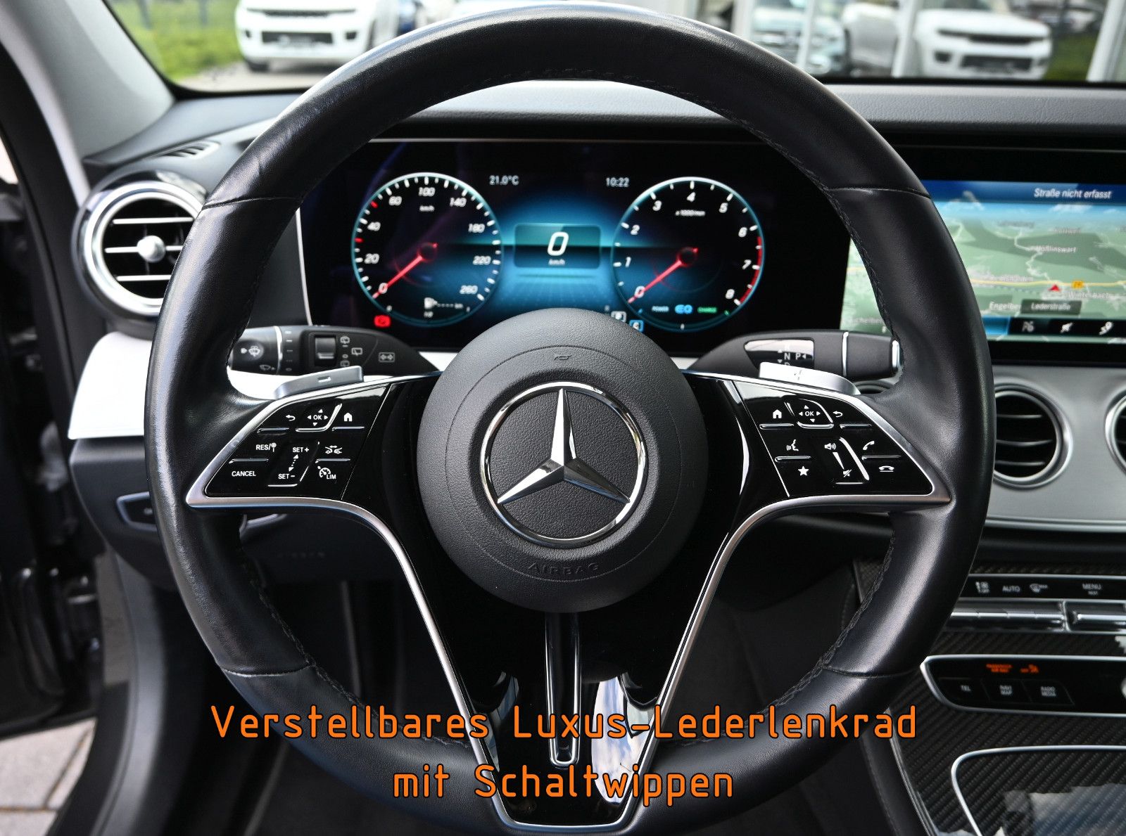 Fahrzeugabbildung Mercedes-Benz E 200 4Mat. T NIGHT °ACC°AHK°BURM°HUD°STANDHEIZ°