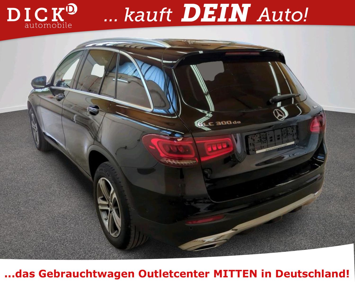 Fahrzeugabbildung Mercedes-Benz GLC 300de 4Mat 9G LED/ACC/NAVI/VIRTU/SHZ/RFK/8Fa