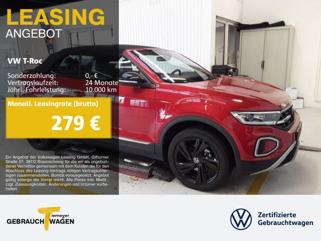 Volkswagen T-Roc Cabrio 1.0 TSI STYLE ST.HEIZ LED+ NAVI SIT