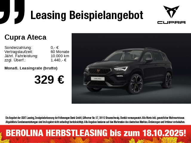 Cupra Ateca 1.5 TSI DSG *GRA*NAV*R-CAM*SHZ*