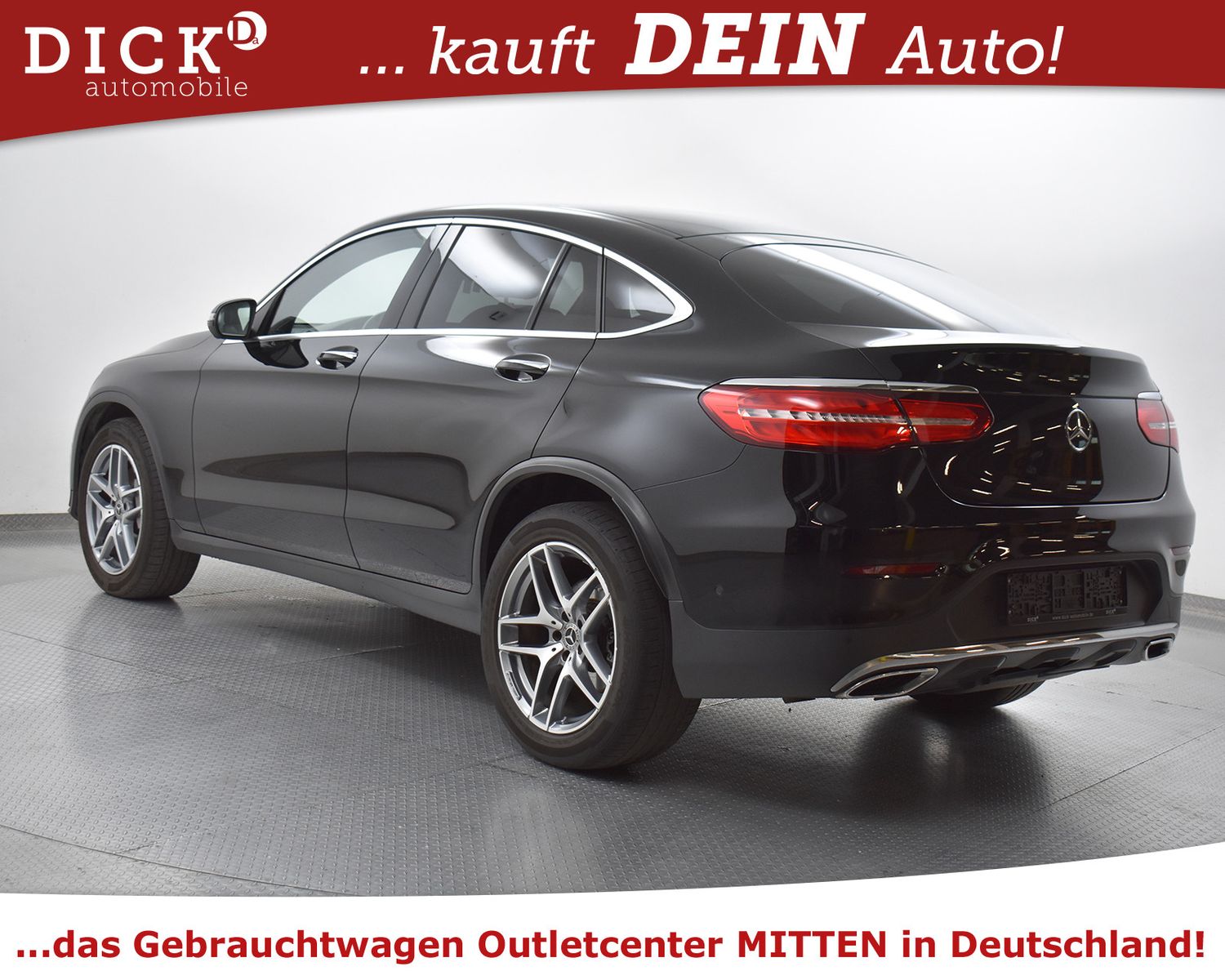 MERCEDES-BENZ GLC 250d Coupe 2X AMG Line COMAND+MEMO+360+BURM+ - Image 3