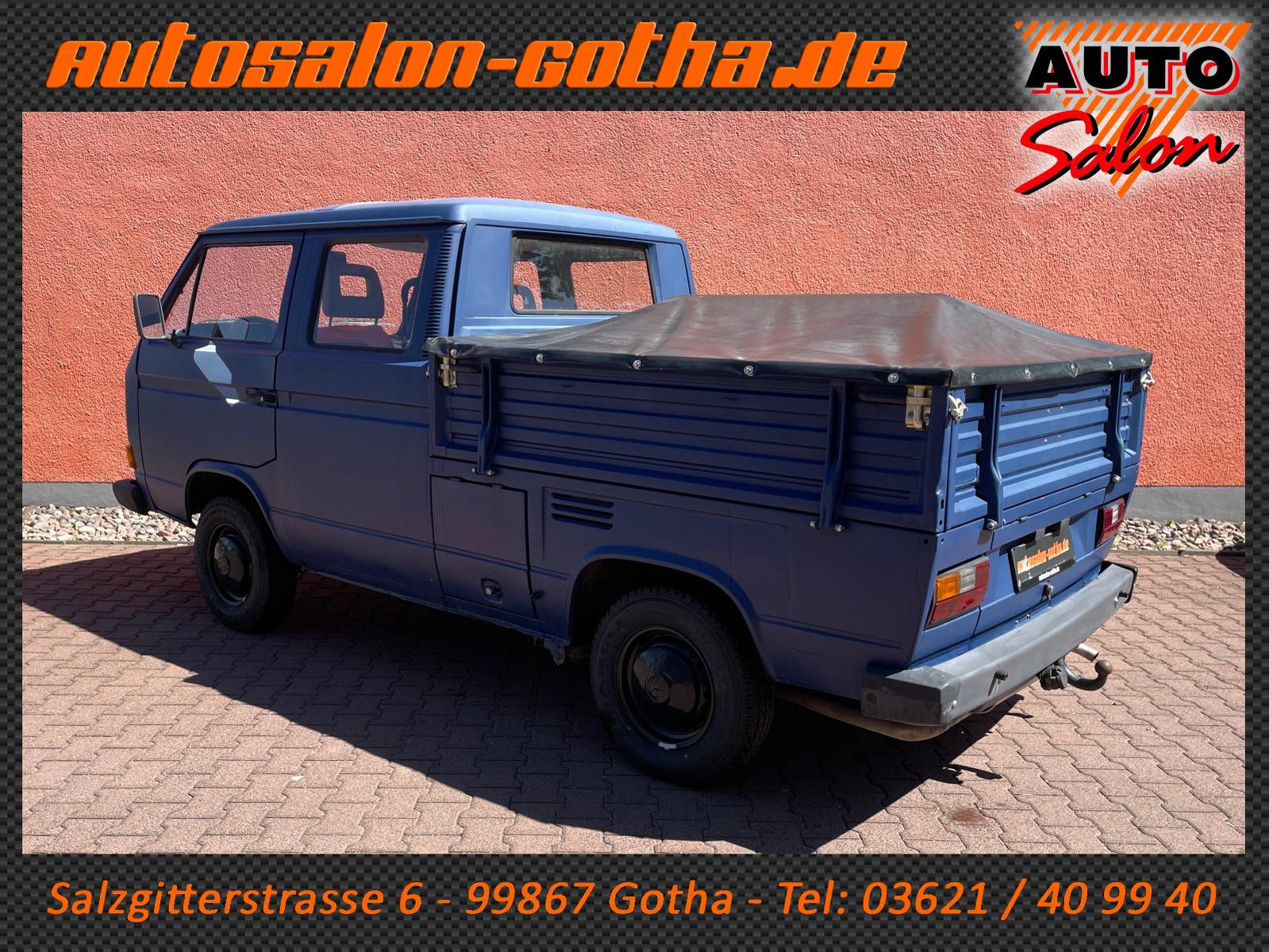 Volkswagen T3 DOKA Pritsche Typ 245/247 1.9 Turbodiesel HKZ