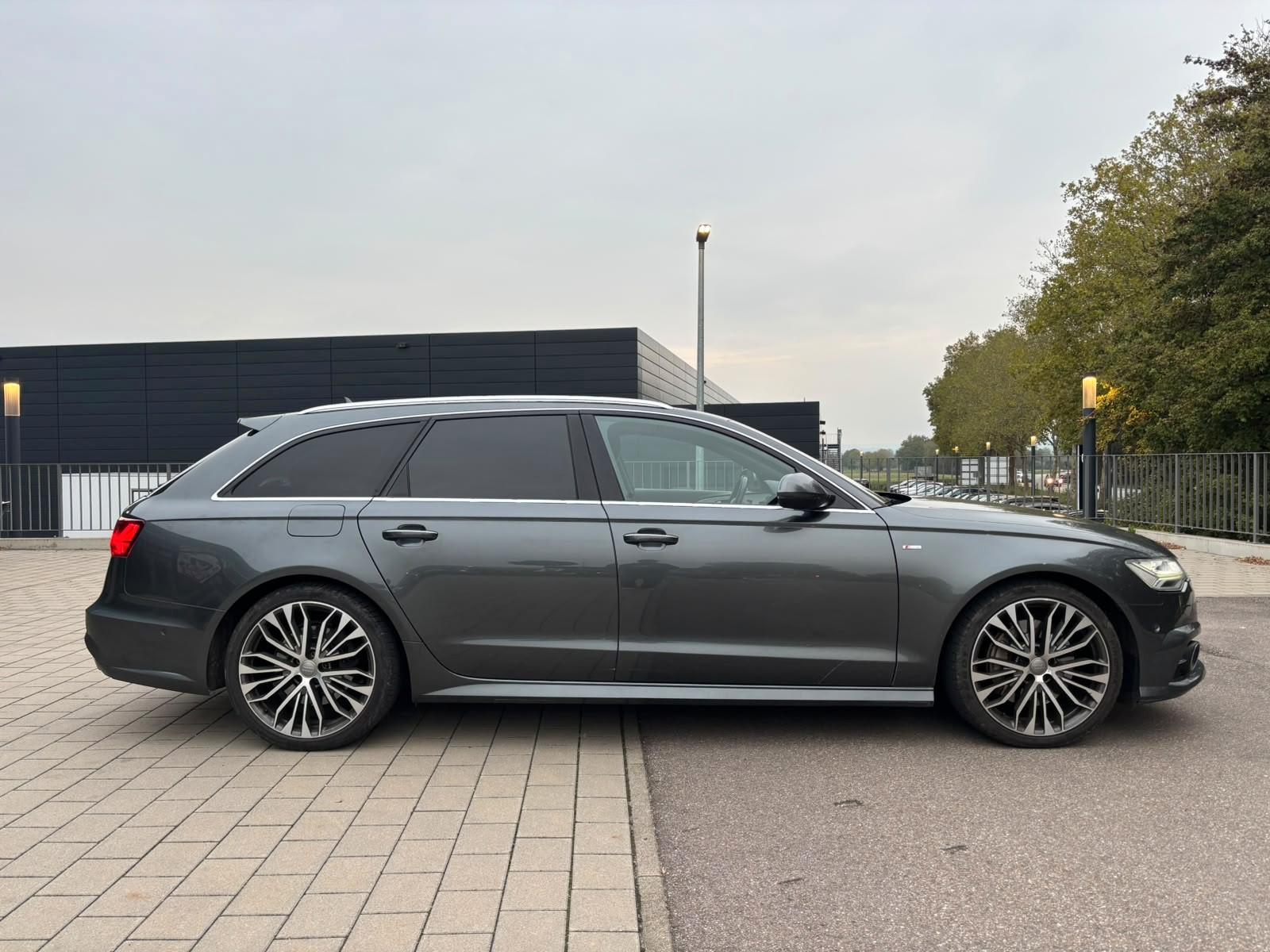 Audi A6 Avant S-Line Competition 3.0 TDI 320ch Quattro - 2 ème main - Toit ouvrant - Pneus toutes saisons - Affichage tête haute - Attelage