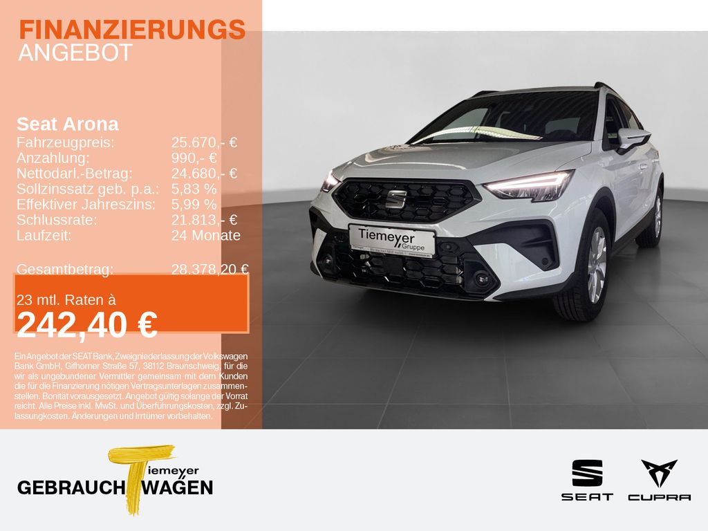 Arona 1.0 TSI DSG STYLE REAR VIEW NAVI SITZHZ CL