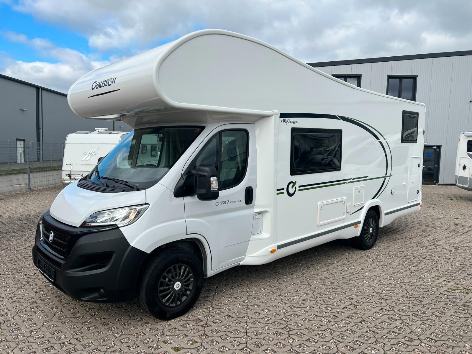Chausson C727 GA *EINZELBETT*SOLAR*NAVI*KAMERA*CARPLAY*