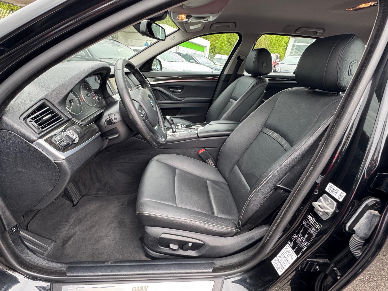 BMW 535D TOURING 3.0 313ch - BVA - CUIR - ATTELAGE - PLEINS PHARES XÉNON - SIÈGES CHAUFFANTS