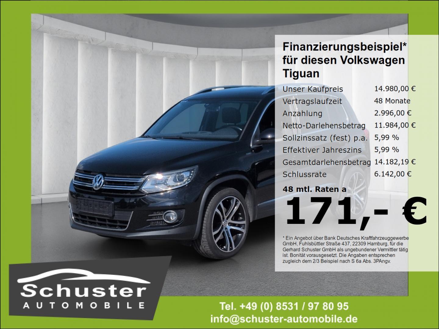 Volkswagen Tiguan LOUNGE 4Mot 2.0TDI*DSG StandHzg Panodach