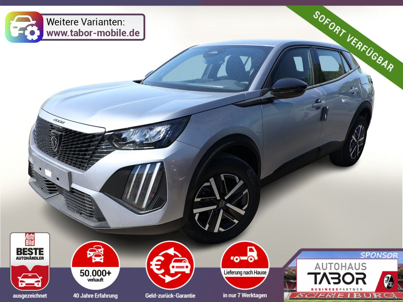 Peugeot 2008 Style Kam Nav SHZ PDC CarP LED UVP-41%*