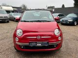 Fiat 500 Lounge"Cabrio"Klima"PDC"Garantie - Fiat 500: Rot, Cabrio