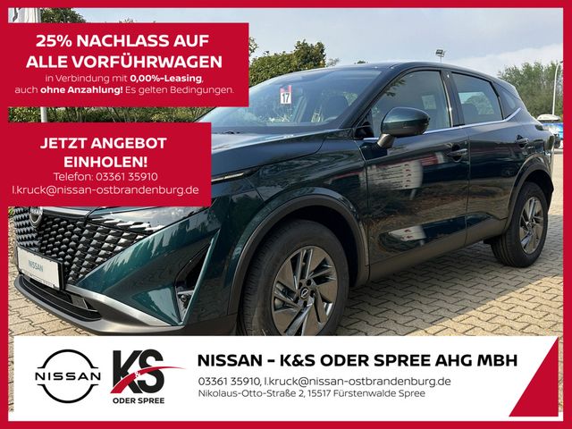 Nissan QASHQAI MY24 1.3 DIG-T MHEV 140 PS MT 4x2 Acenta