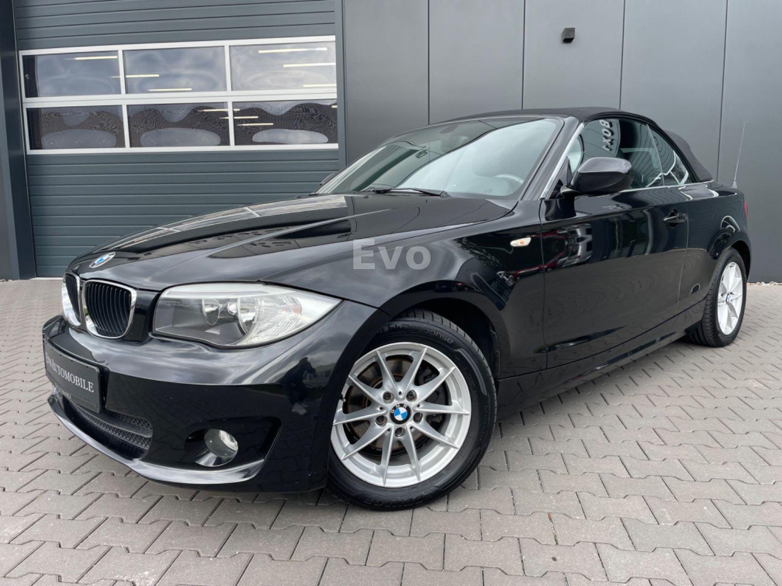 BMW Baureihe 1er Cabrio 118d Navi Leder Sitzheizung