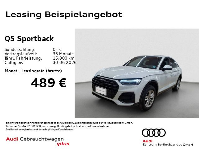 Audi Q5 Sportback 40 TDI qu. Adv. S tronic *PANO*HuD*