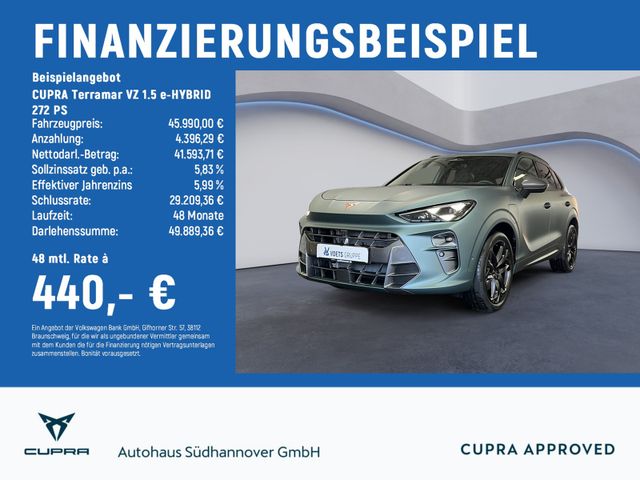 CUPRA Terramar VZ 1.5 e-HYBRID 272 PS AMERICAS CUP EDI