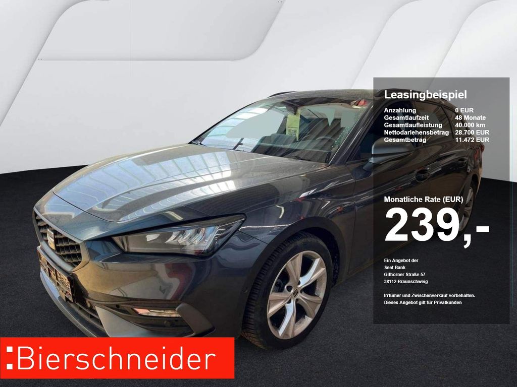 Leon Sportstourer 1.5 eTSI DSG FR ab 237.- EUR m