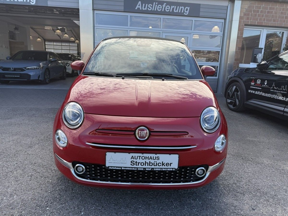 Fiat 500C 1.0 GSE Hybrid RED *Allwetter*Carplay*Tempo imagem 3