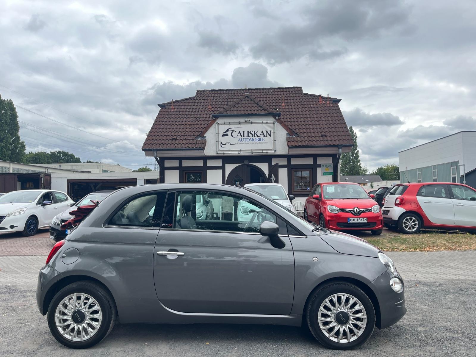Fiat 500 Lounge Cabrio*Rotes Dach*Leder