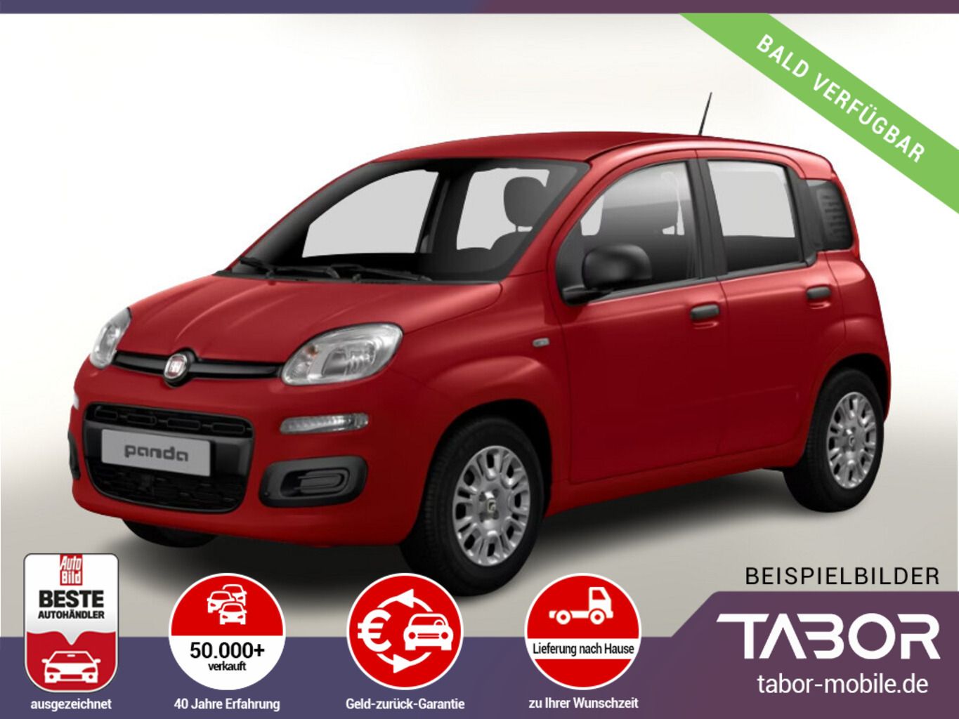 Fiat Panda MHEV 70 5"-DAB Temp PDC DigCo LaneA 5-Sitz