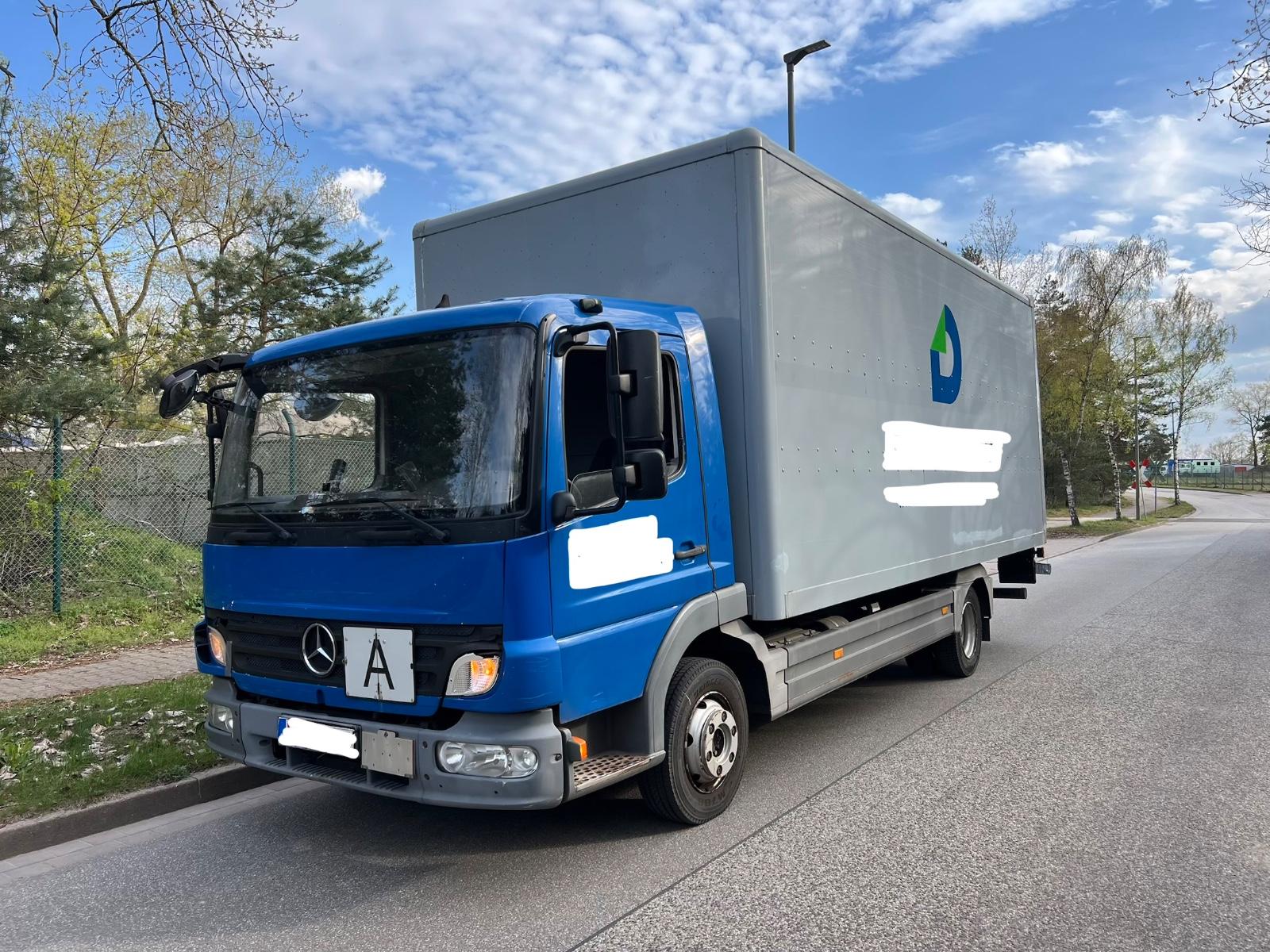 Mercedes-Benz ATEGO 816/4x2/LBW/BLATT-BLATT/SCHALTUNG