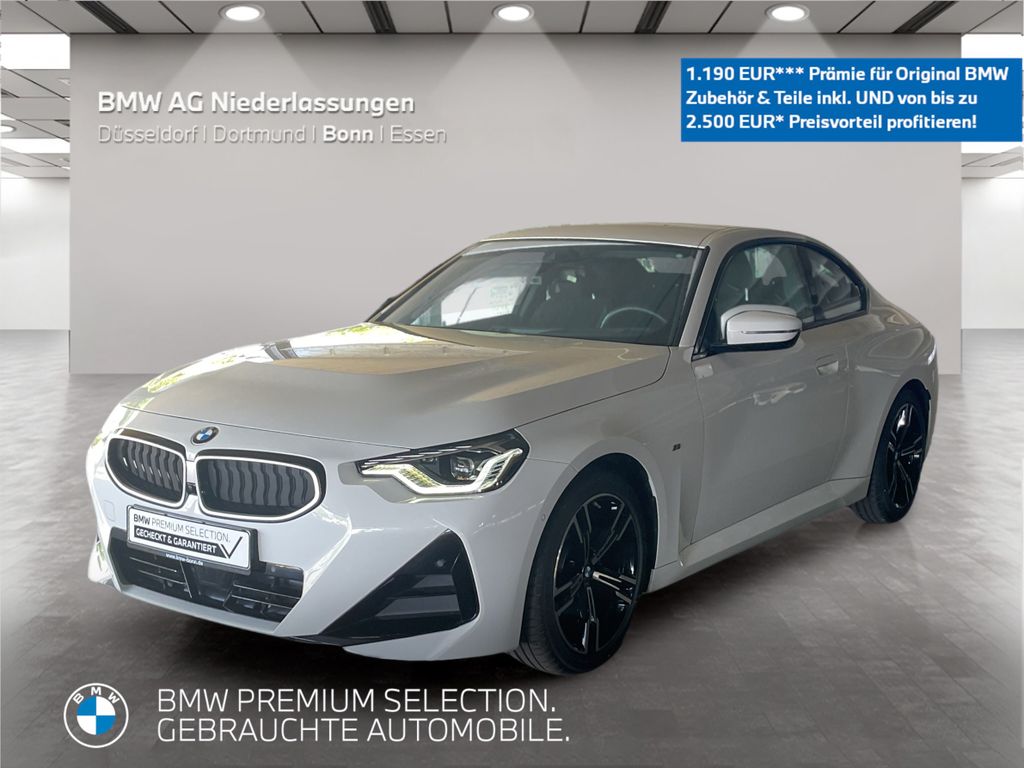 BMW 218i Coupé M Sport LiveCockpitProf Kamera HeadUp
