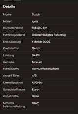 Suzuki Auto Suzuki Ignis - gebrauchte Suzuki Ignis aus dem Jahr 2007