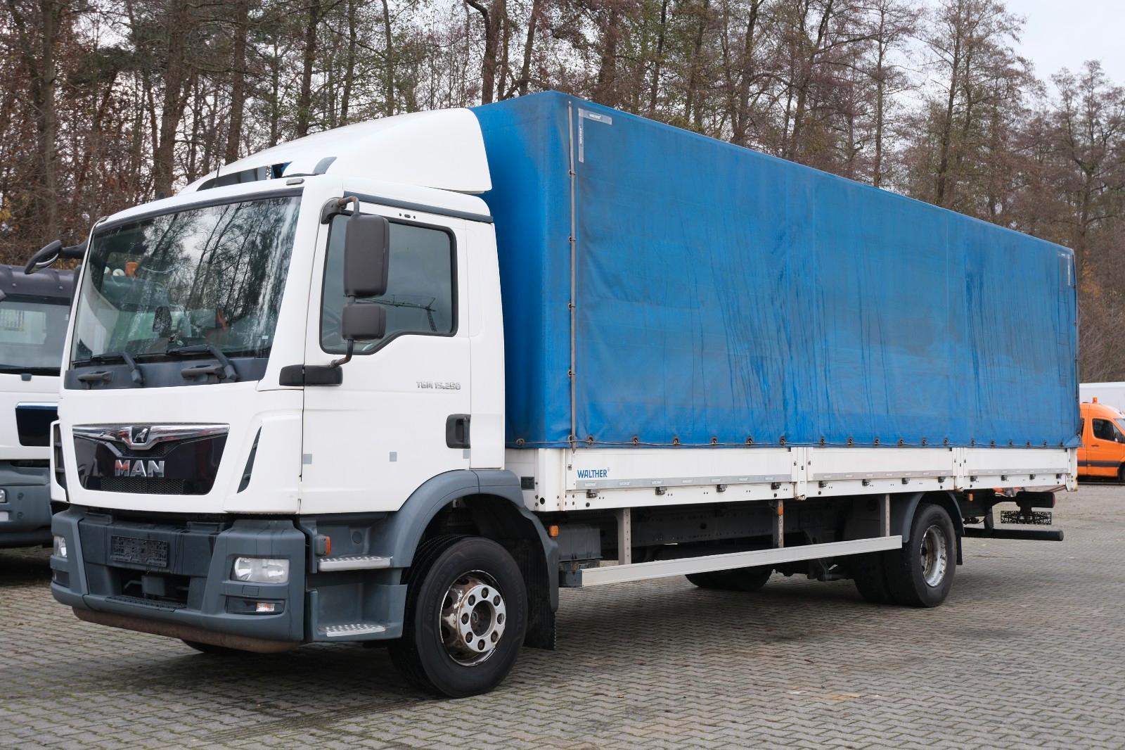 MAN TGM 15.250 4x2 BL/Pritsche-Plane 8M,E6