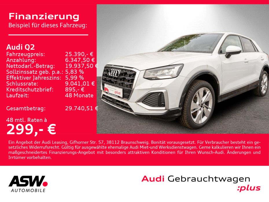 Audi Q2 advanced 35TDI Stronic NAVI LED AHK ACC RFK imagem 2