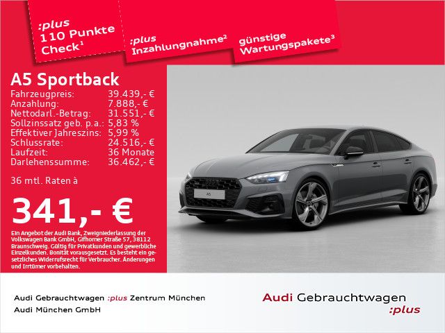 Audi A5 Sportback 40 TDI qu. S tronic S line competit